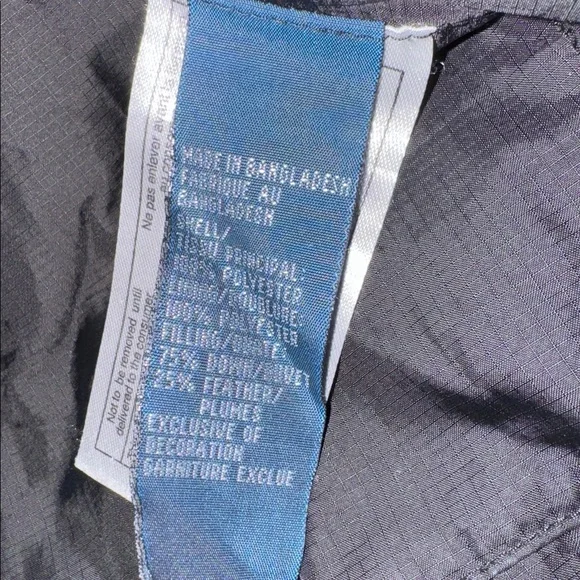 MAKE OFFER RL/250 Polo by Ralph Lauren Men's Black and Navy Puffer Jacket Medium - Picture 13 of 13